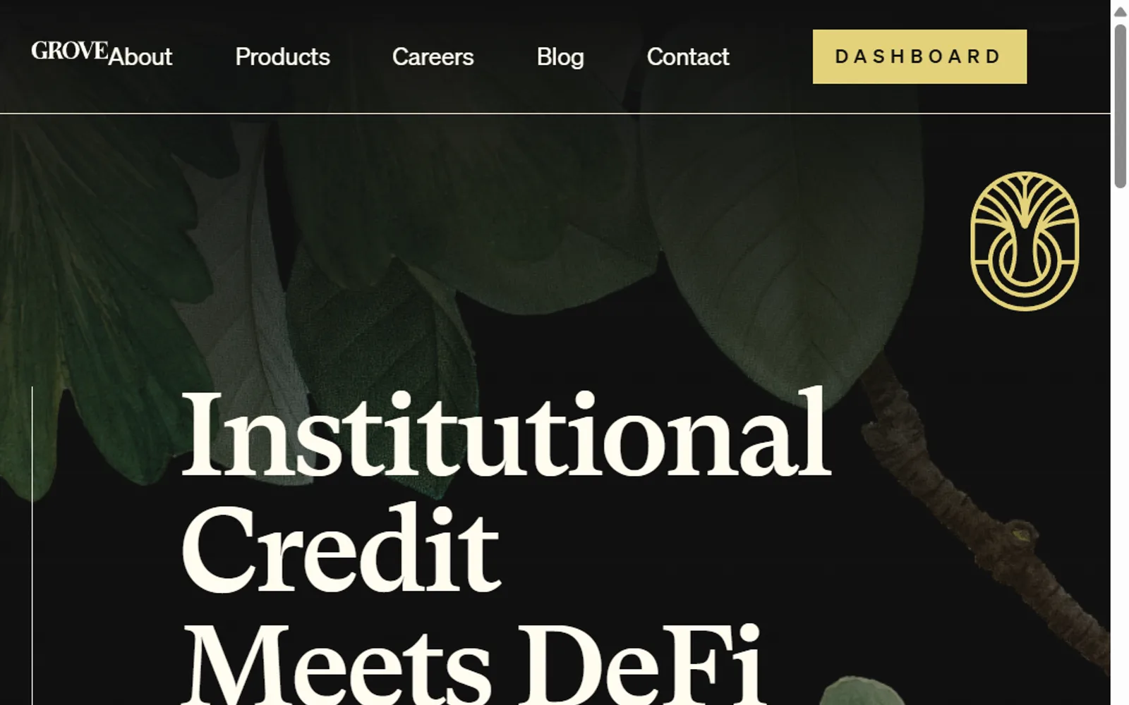Grove — Institutional DeFi — credit & liquidity