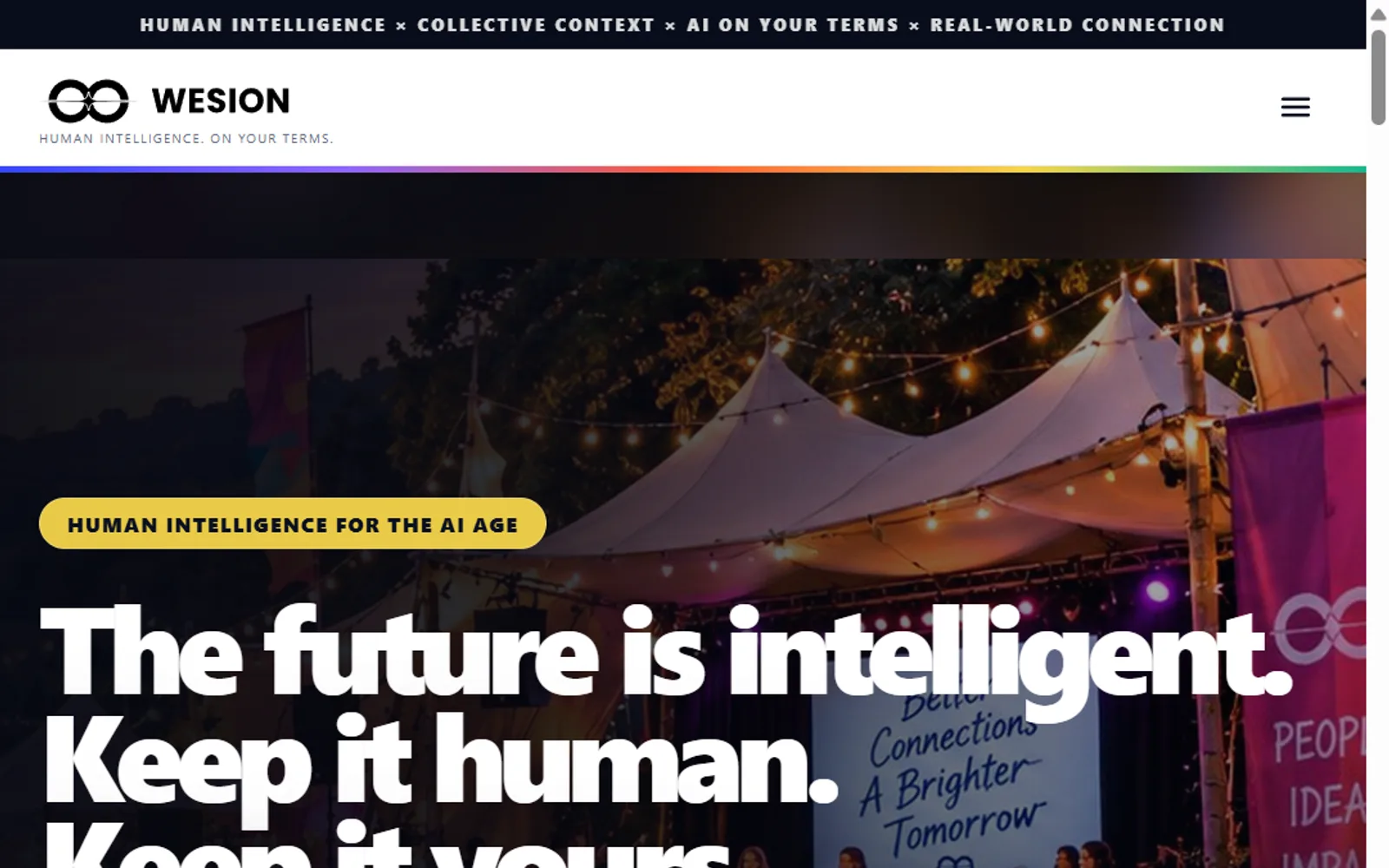 Wesion — Human intelligence platform — founders & organisations